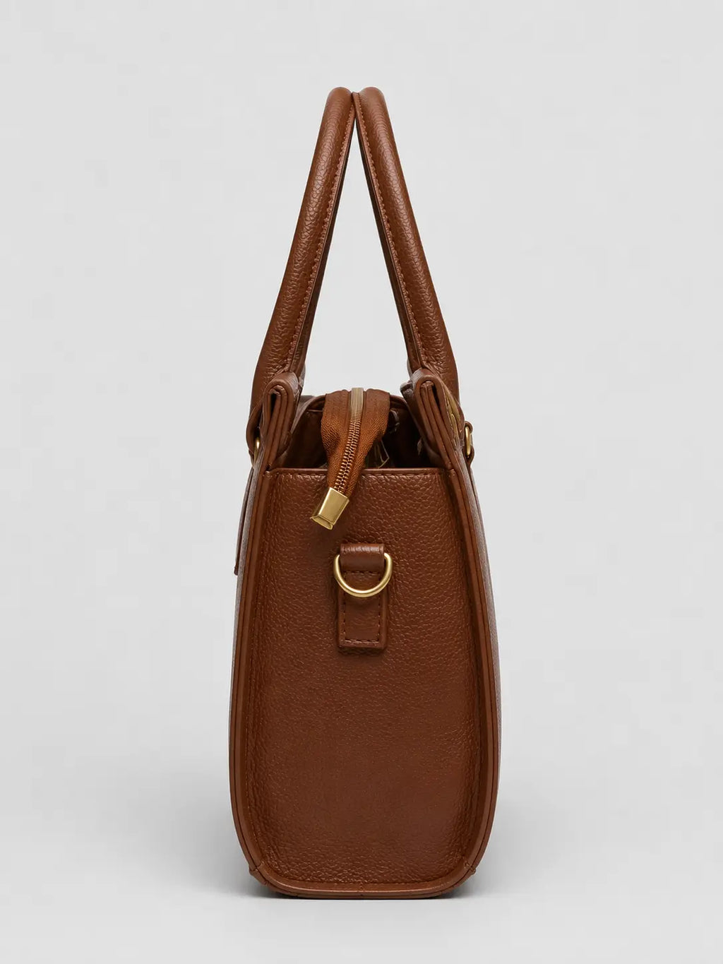 Tan Bloom Shoulder Bag