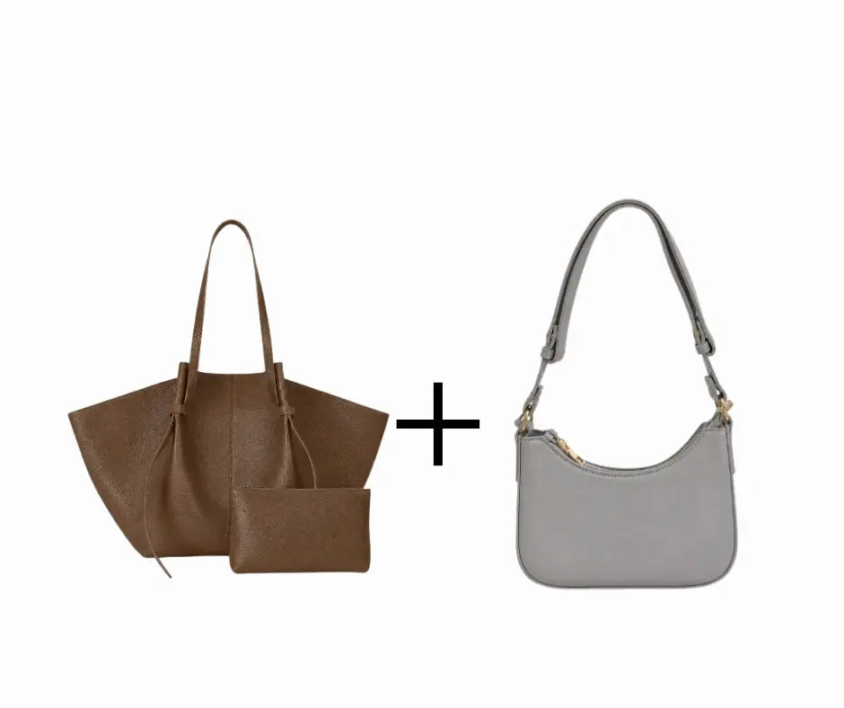 Bundle 3: Skin Shoulder Bag + Cyme Tote with Pouch