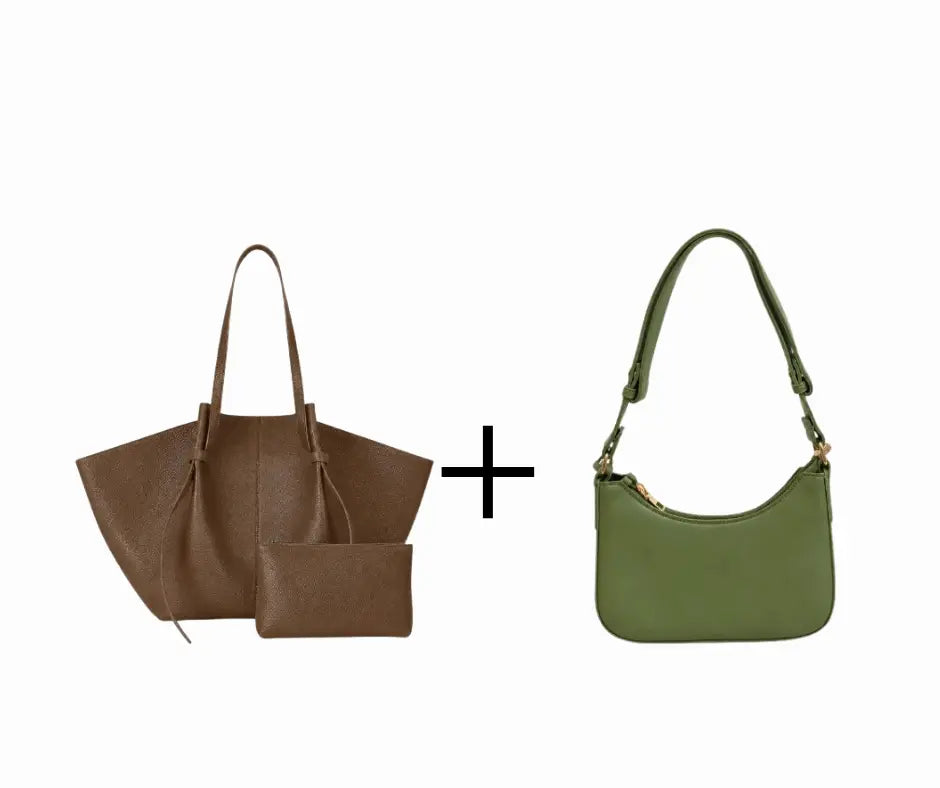 Bundle 3: Skin Shoulder Bag + Cyme Tote with Pouch