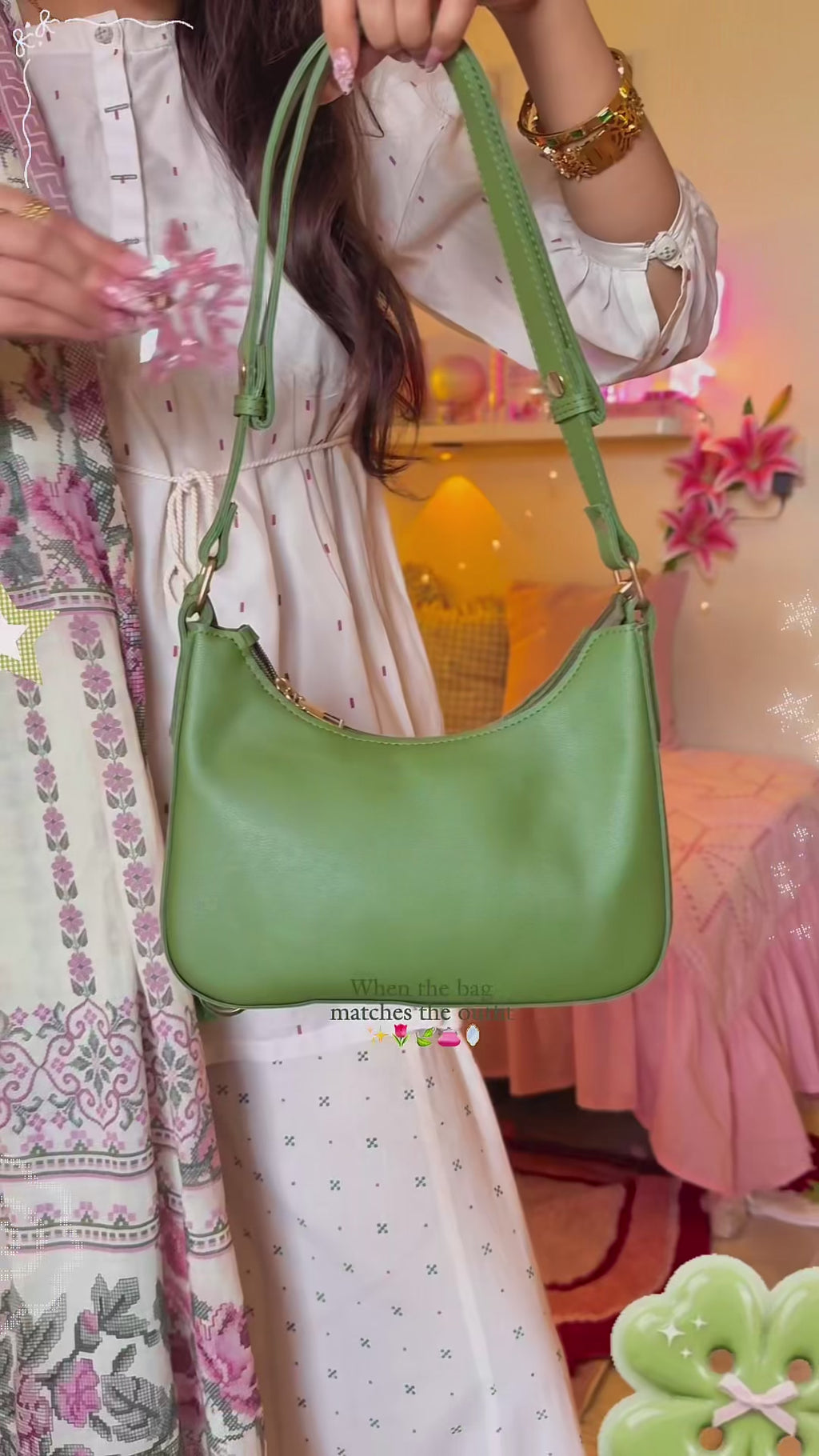 Olive Shoulder Bag