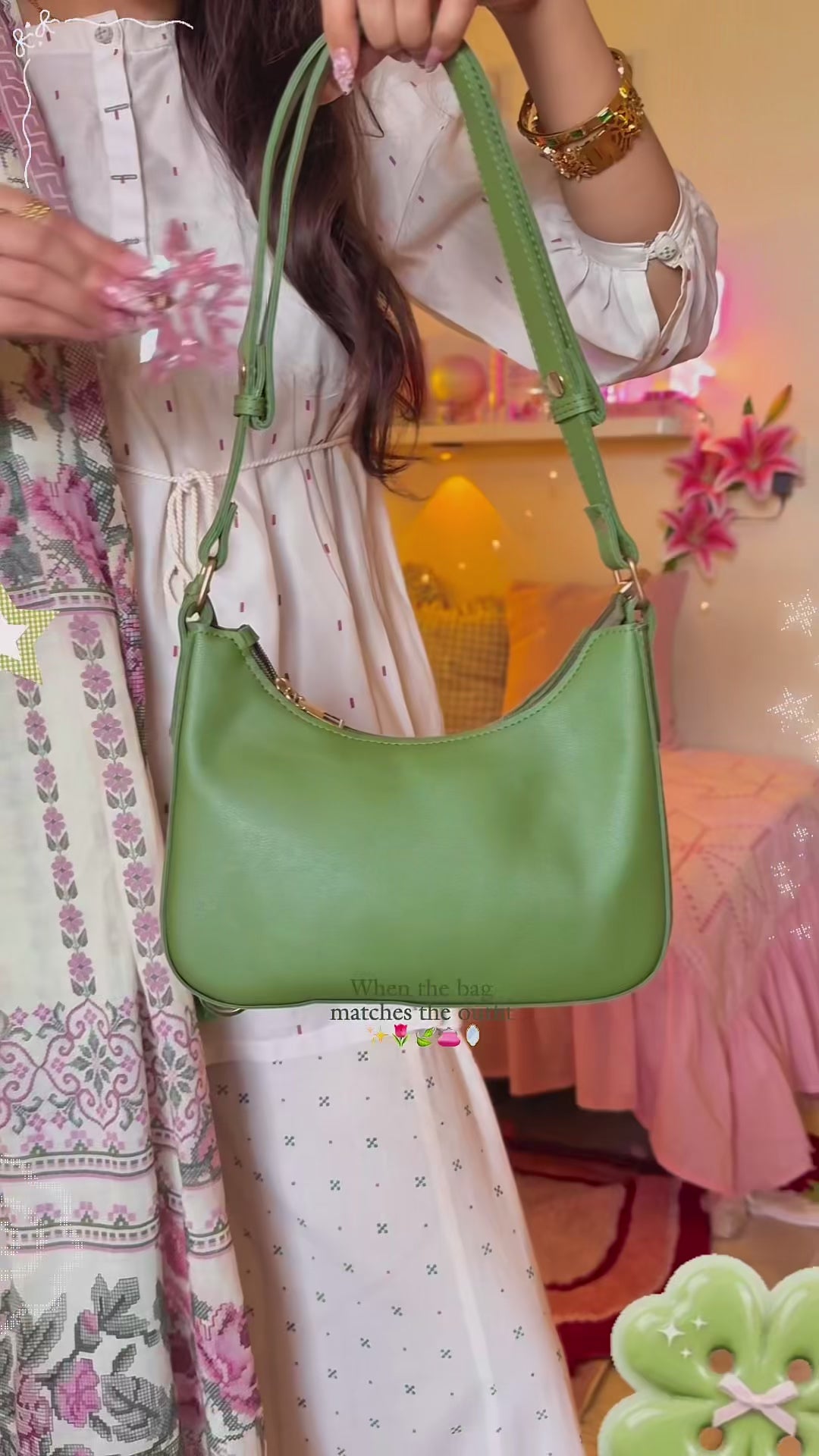 Olive Shoulder Bag