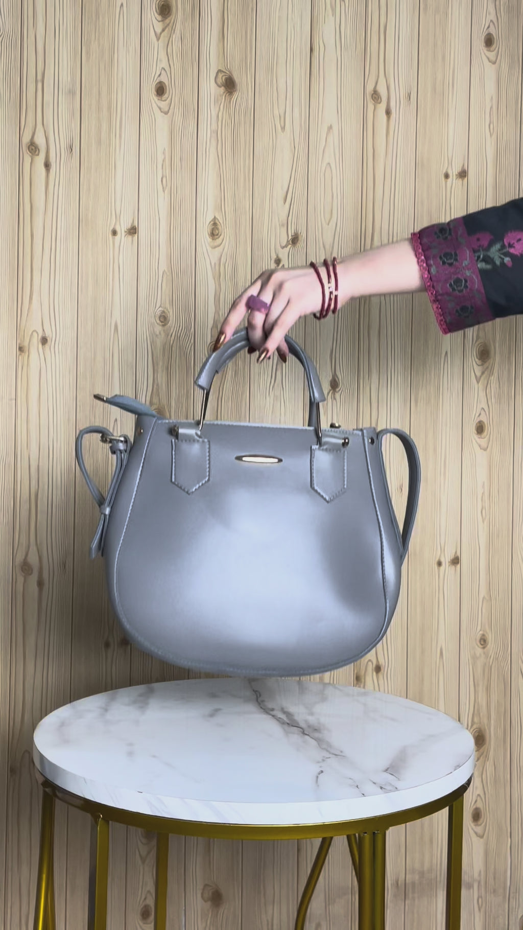 Slate Shoulder Bag