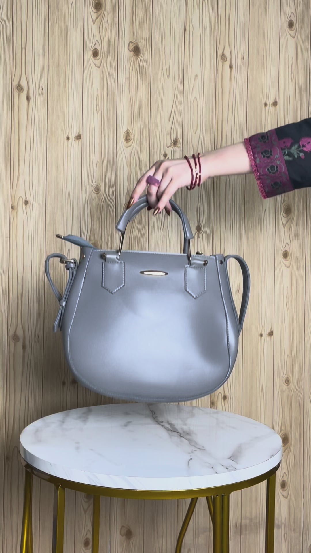 Slate Shoulder Bag