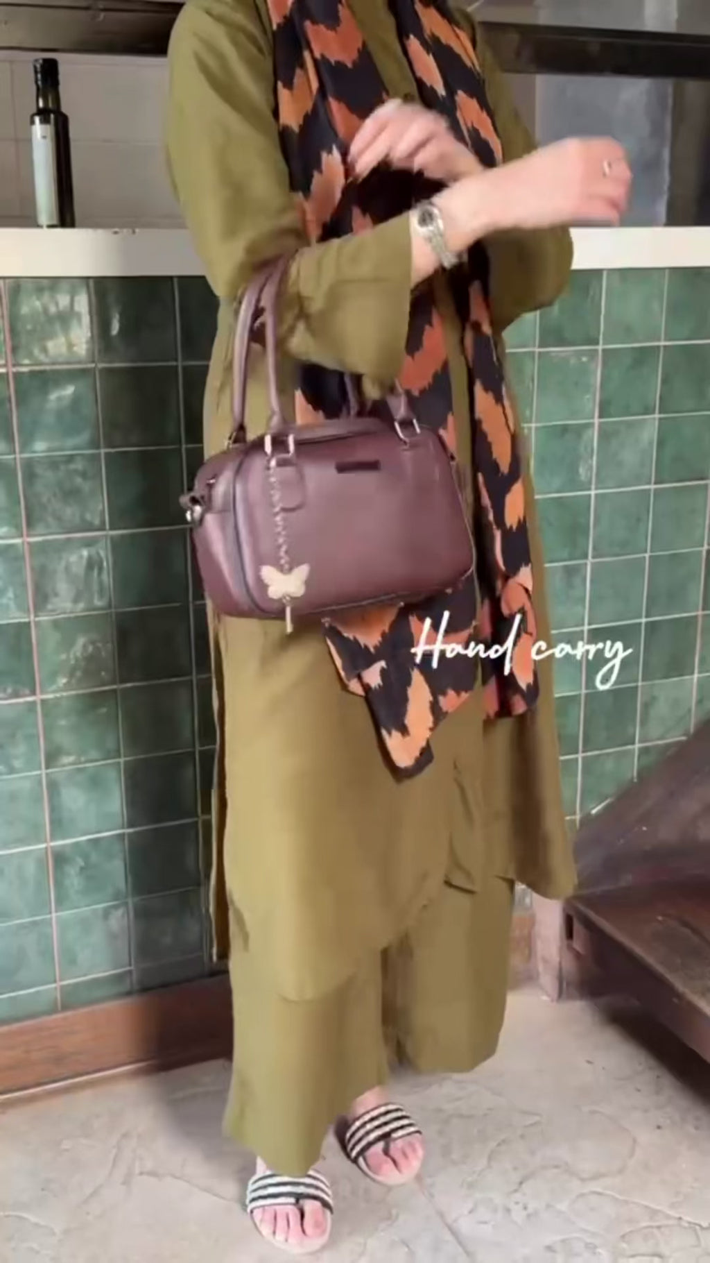 Brown Nora Crossbody Bag