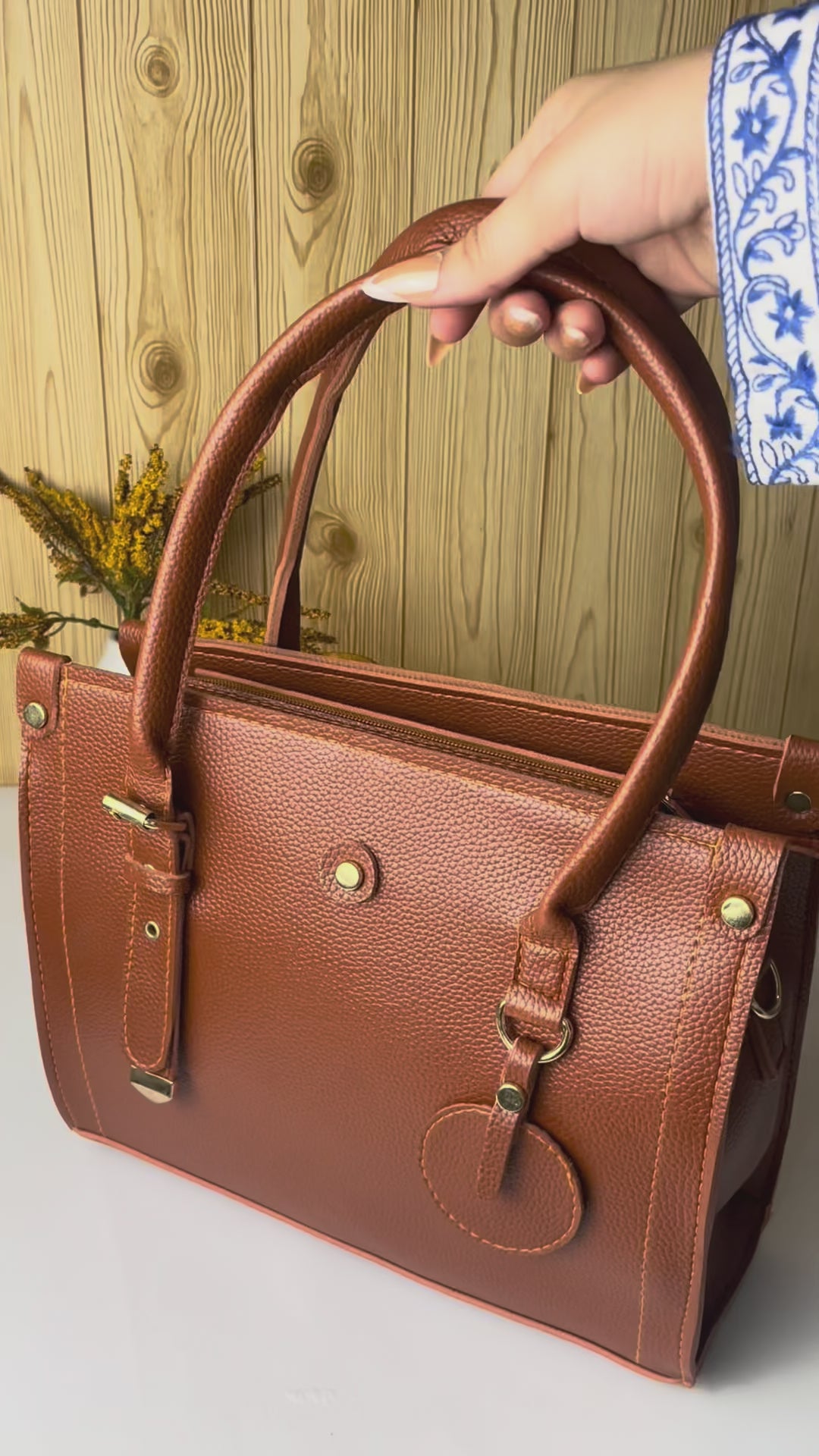 Brown Shoulder Bag