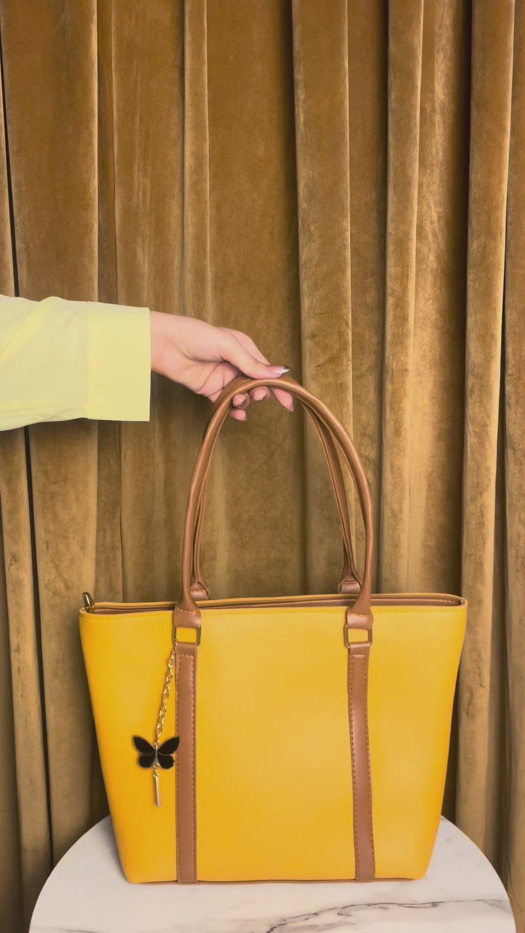 Yellow Tote Bag