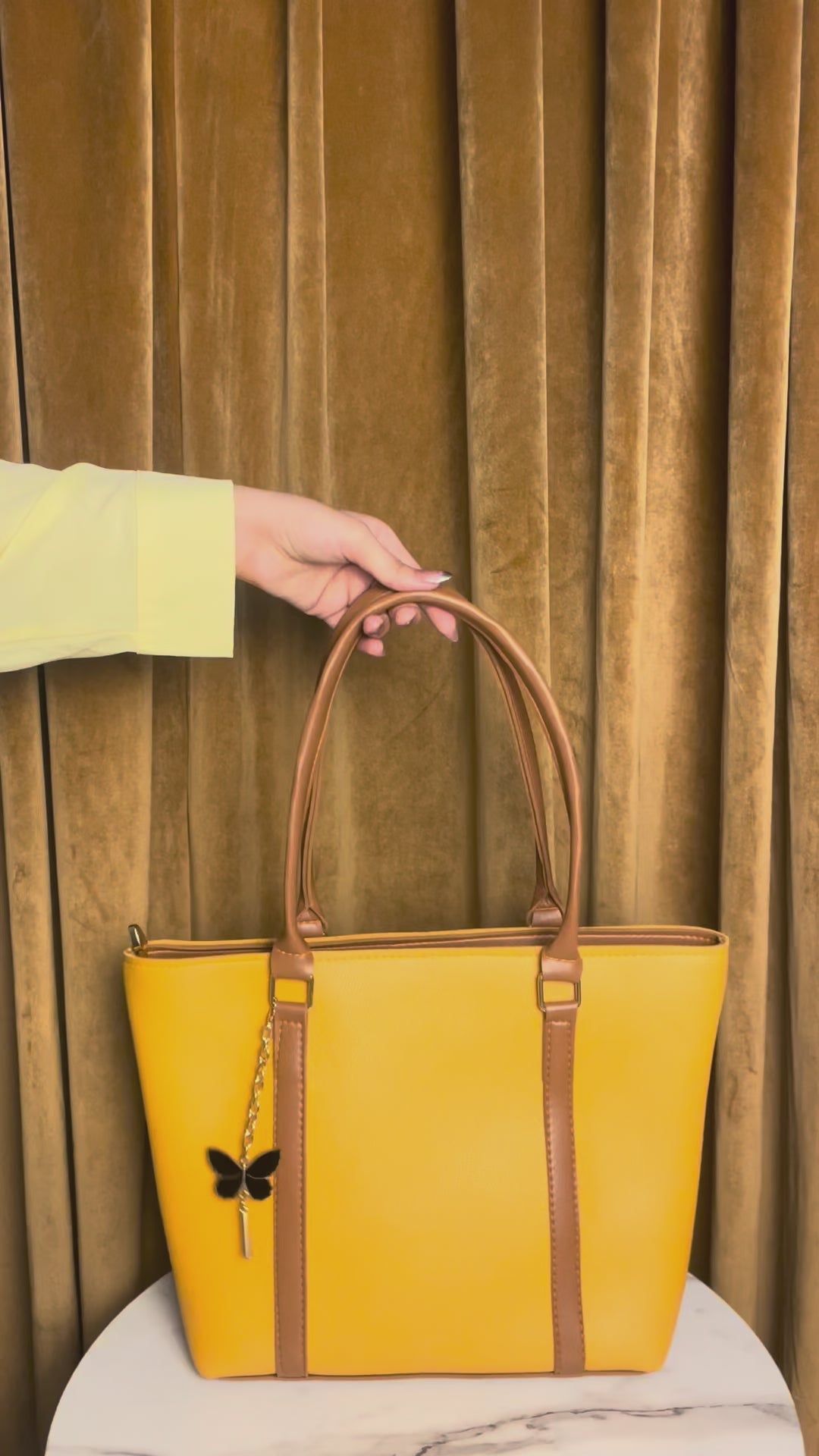Yellow Tote Bag