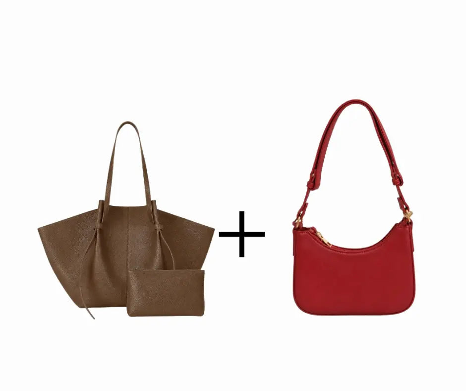 Bundle 3: Skin Shoulder Bag + Cyme Tote with Pouch