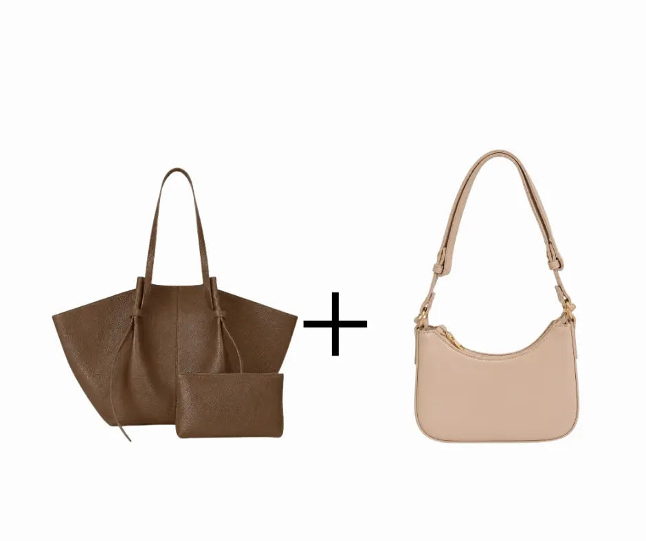 Bundle 3: Skin Shoulder Bag + Cyme Tote with Pouch